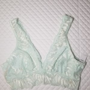 NWT Mint Green Lace Aerie Bralette